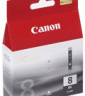 Canon CLI-8Bk - 13ml črna kartuša za tiskalnike PIXMA iP4200, iP5200, iP5200R, iP6600D, MP500, MP530, MP800, MP800R, MP830  trgovina, spletna, kartusa, toner, foto papir, pisarniski material, polnila, tiskalnik