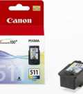 Canon CL-511 barvna ( CL511 ) originalna kartuša 9ml za Canon Pixma MP240, MP250, MP260, MP270, MP280, MP480, MP490, MP492, MP495, MX320, MX330, MX340, MX350, iP2700, iP2702  trgovina, spletna, kartusa, toner, foto papir, pisarniski material, polnila, tiskalnik